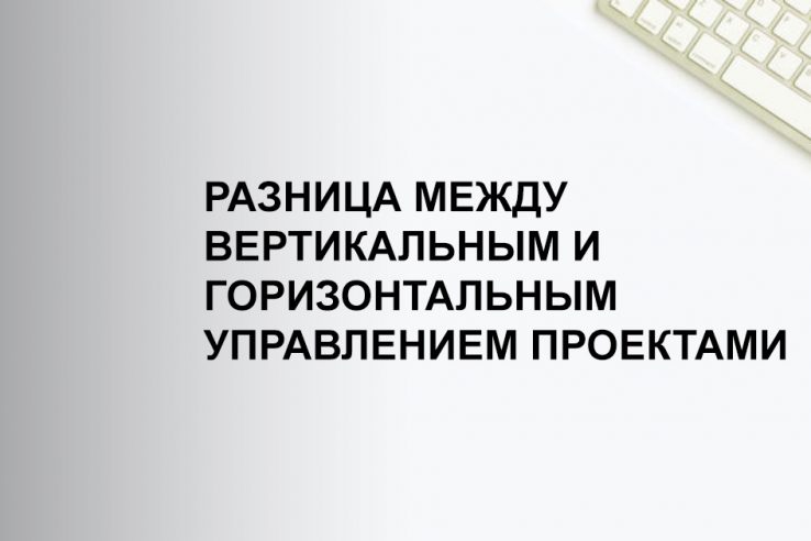 Вертикальное и горизонтальное управление проектами